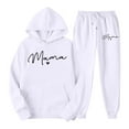 thumbnail image 1 of Sweatsuits for Women 2 Piece Hoodie Long Sleeve Pullover and Baggy Sweatpants Lounge Fall Sets Outfit Sets for Women, 1 of 2
