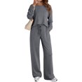 thumbnail image 1 of Womens Sweatsuits 2 Piece Lounge Matching Outfits Sweat Sets Tracksuit Travel Sweatshirts Fall Fashion Clothes 2025, 1 of 10