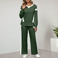thumbnail image 1 of Womens Sweatsuits - Long Sleeve Sweatshirt With Sweatpants Matching Sets Women Clothing Fall Jogging Suits for Women, 1 of 4