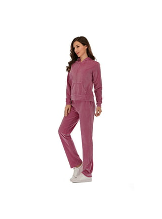 Buy Vastra Apparel Velvet Track Suit, soft velvety fabric, multi color,  hoodie, LV style (Light Grey) at
