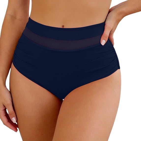 Womens Swim Bottoms Beach Trunks Athletic Running Shorts Womens Bathing Suits Summer Beach Vacation Tops Navy XL