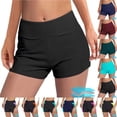 thumbnail image 1 of Womens Swim Shorts Bathing Suits Bottoms Swimsuit Bottoms Green S, 1 of 5