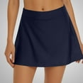 thumbnail image 1 of Womens Swim Skirts High Waisted Ruffle Swimsuit Tummy Control Breathable Bathing Suit Skirt Bottoms Blue XL, 1 of 4