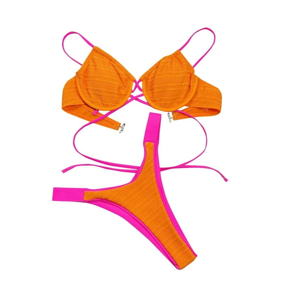 Womens Swim Suit with Skirt Funny One Piece Swimsuits for Women Trendy Swimsuits for Women 2 Piece Swimsuit for Teens Bikini Sale Women