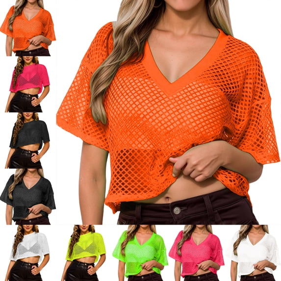 Womens Swimsuit Cover Up Oversized Womens Crochet Top Summer Clothes 2XL