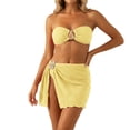 thumbnail image 1 of Womens Swimsuit Women's Bikini Swimsuits Flowy Beach Cover Up Dress With Matching Tankini Swimsuit for Resort, 1 of 4