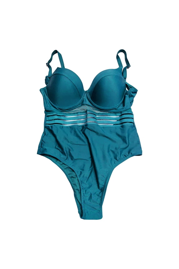 Womens Swimsuits Tankini 2 Piece Normal High Waisted Bathing Sports Vacation Plus Size Tankini Swimwear Black