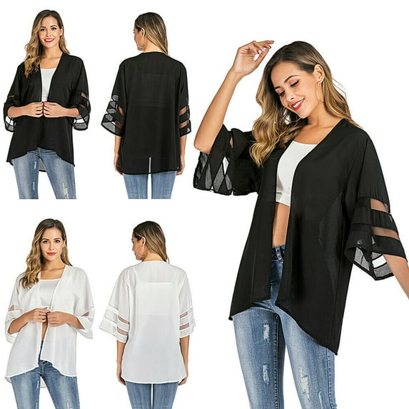 Womens Swimwear Cover Ups Summer Bikini Beachwear Swimsuit Kimono Cardigan