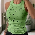 thumbnail image 1 of Womens Swing Vest Sleeveless Top Ladies Strappy Flared Plus Size Tops Shirt Athletic Womens Tops Loose Sequin Too Shirt with Strings Lace up Top Women Womens Tops Tops Women Long Camisole Sleep, 1 of 4