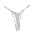 thumbnail image 1 of Womens T-Shaped Panties Clothes Lingerie Adjustable Thin Thong Low Waist Bikinis Bottom Underwear Low Rise Thong, 1 of 8