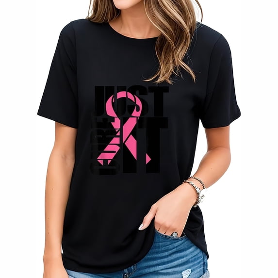 Womens T Shirt Breast cancer shirt, cancer t shirt, breast cancer awareness Shirts Black 2X-Large