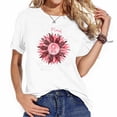 thumbnail image 1 of Womens T Shirt I Wear Pink For My Daughter in Law Breast Cancer Awareness Shirts Black 2X-Large, 1 of 5
