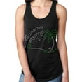 thumbnail image 1 of Womens T-Shirt Rhinestone Bling Black Tee Bahama Mama Mom Mother Tank Racer Back Small, 1 of 2