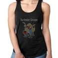 thumbnail image 1 of Womens T-Shirt Rhinestone Bling Black Tee Bartender Groupie Cocktail Glass Tank Racer Back X-Large, 1 of 2