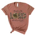 thumbnail image 1 of Womens T Shirts Casual Crew Neck 2026 Fashion Tops Leopard Floral Print Short Sleeve Summer Tees, 1 of 2