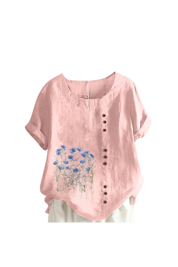 Womens T Shirts Casual Graphic Womens Sports Tops Plus Size Black Summer Tops Plus Short Sleeve Tunic Tops for Women XS