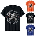 thumbnail image 1 of Womens T Shirts Crew Neck Short Sleeve Tops Spring Summer Graphic Print Tees, 1 of 3