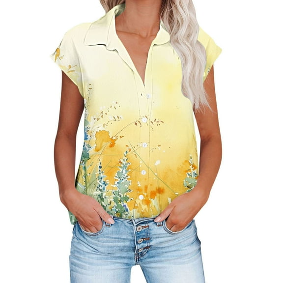 Womens T Shirts Loose V Neck Short Sleeve Tunic Tops for Women 2026 Cute White Crop Tops for Women Short Sleeve Tunic Tops for Women XS