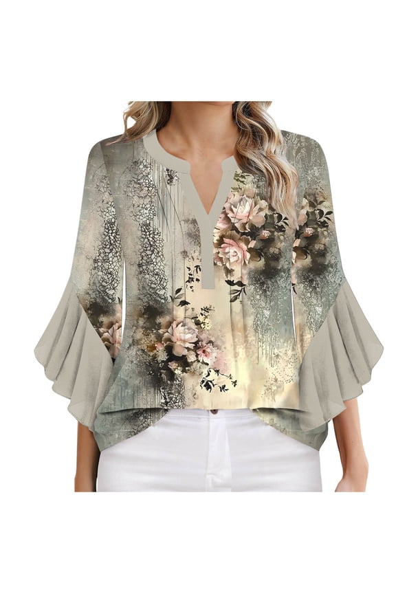 Womens T Shirts Short Sleeve Crewneck Loose Summer Tees Basic Tops, Limited Time, Under 10 Dollars WX0001