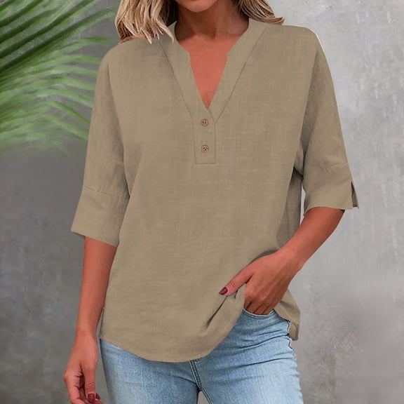 Womens T Shirts Short Sleeve Soft Cotton Basic Tee Loose Casual Summer Outfits