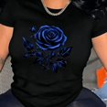 thumbnail image 1 of Womens TShirt Crew Neck Casual Short Sleeves Top Women Tshirt, 1 of 10