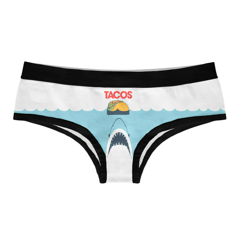 Taco Time - Mexican Food Design Womens Thong Underwear by TooLoud