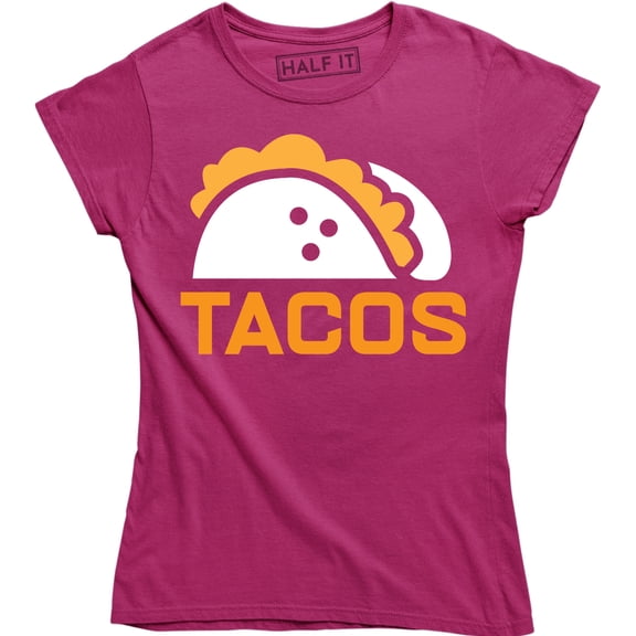Womens Tacos Tacos Tacos Funny Retro Cinco De Mayo For Girlfriend T-Shirt