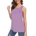 thumbnail image 1 of Tbopshirt Womens Tank Top Women's Fashion Summer Sleeveless Solid Light Breathable Tank Tops, 1 of 5