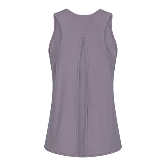 Womens Tank Tops 1PC Set Open Back Tie Workout Dance Athletic Muscle Gym Going Out Tops for Women