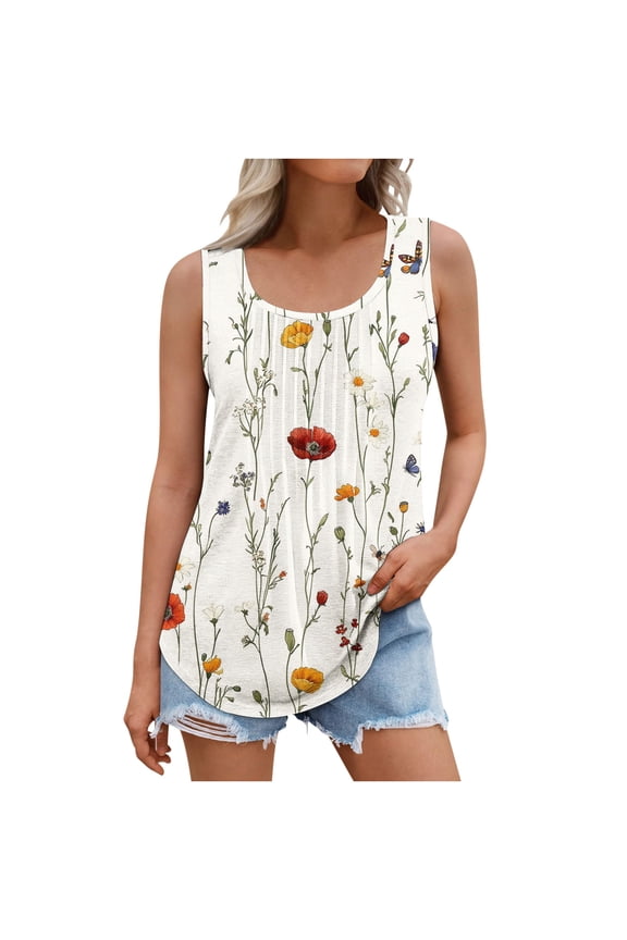 Womens Tank Tops 2026,Elegant Summer Tank Top Eyelet Embroidery V Neck Sleevelesst T Shirts Breathable Loose Casual Camisole Vests Tunic Blouses Fashion Prints Comfy Lounge Vests Daliywear