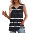 thumbnail image 1 of Womens Tank Tops 2026 Pleated V Neck Tank Top Summer Casual Sleeveless Tunic Shirt Loose Fit Tees Solid Color Blouses Camisole Vests Comfy Cotton Basic Soft Lounge Going Out, 1 of 5