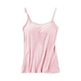 thumbnail image 1 of Womens Tank Tops With Built In Bra Padded Tank Tops Undershirts for Women Workout Tops Workout Crop Tops Women's Tanks & Camis Plus Size&nbsp;Tops Yoga Tank Top Womens Summer Tops Loose Tank Tops, 1 of 5