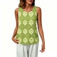 thumbnail image 1 of Womens Tank Tops Crewneck Linen Style Sleeveless Lightweight Spring Daily Layering Casual Tank Shirts Womens Tops, 1 of 6
