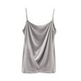 thumbnail image 1 of Womens Tank Tops Fashion 2024 Summer Knitted Rib Cotton Linen Shirts Women Sexy Fitting Cami Top Round Neck Tees Shirt Casual Sports Basic Vest, 1 of 5