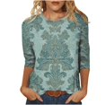 thumbnail image 1 of Womens Tank Tops Fitted Cropped Fall Long Sleeve Shirts For Women 2025 Women Blouses Dressy Casual Plus Size White Long Sleeve Tops For Women Crew Neck Petite, 1 of 5