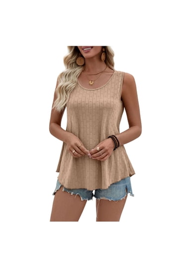 Flare Tank Tops