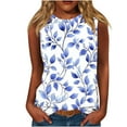 thumbnail image 1 of Womens Tank Tops Loose Fit Summer Cute Graphic Sleeveless Shirts Casual Workout Basic Tunic Blouse Vacation Outfits, 1 of 3