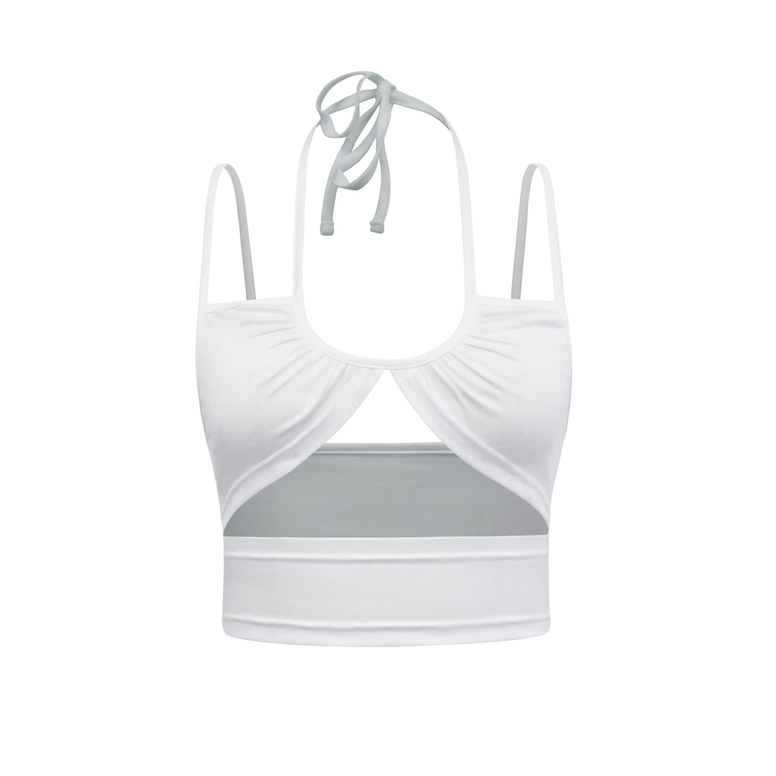 Womens Tank Tops Loose Fit Workout Knitted Solid Color Fashion Dress