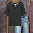 thumbnail image 1 of Womens Tank Tops Plus Size under $5 Sleeveless Round Neck Solid Color Casual Summer Tank Tops Black M, 1 of 5