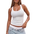 thumbnail image 1 of RELLECIGA Womens Tank Tops Sleeveless Round Neck Ribbed Stretch Women Shirts, 1 of 12