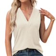 thumbnail image 1 of Womens Tank Tops Summer Casual Sleeveless Top T-Shirt, 1 of 2
