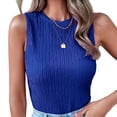 thumbnail image 1 of Womens Tank Tops Summer Casual Sleeveless Top T-Shirt, 1 of 2