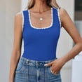 thumbnail image 1 of Womens Tank Tops Summer Sleeveless Undershirts Layering Basics Workout, 1 of 6