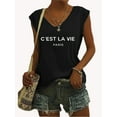 thumbnail image 1 of Womens Tank Tops Summer T Shirts Sleeveless Casual Loose Tunic Blouses, 1 of 4