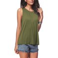 thumbnail image 1 of Womens Tank Tops Summer T Shirts Sleeveless Casual Loose Tunic Blouses, 1 of 6