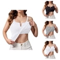 thumbnail image 1 of Womens Tank Tops with Built in Bras Lightweight Breathable Spaghetti Strap Stretchy Fitted Padded Camisole Tops Basic Tanks, 1 of 6