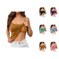 thumbnail image 1 of Womens Tank Tops with Built in Bras Stretchy Spaghetti Strap Racerback Padded Camisole Tops Basic Tanks, 1 of 5