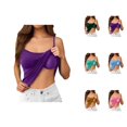 thumbnail image 1 of Womens Tank Tops with Built in Bras Stretchy Spaghetti Strap Racerback Padded Camisole Tops Basic Tanks, 1 of 7