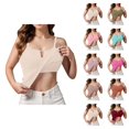 thumbnail image 1 of Womens Tank Tops with Built in Bras Summer Spaghetti Strap No Underwire Basic Tanks Camisole Top, 1 of 5
