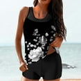 thumbnail image 1 of Womens Tankini Bathing Suit - Two Piece Tankini Swimsuits Floral Print Modest Swimsuit with High Waisted Bottom 2026 Spring Summer Limited-time offer, 1 of 5